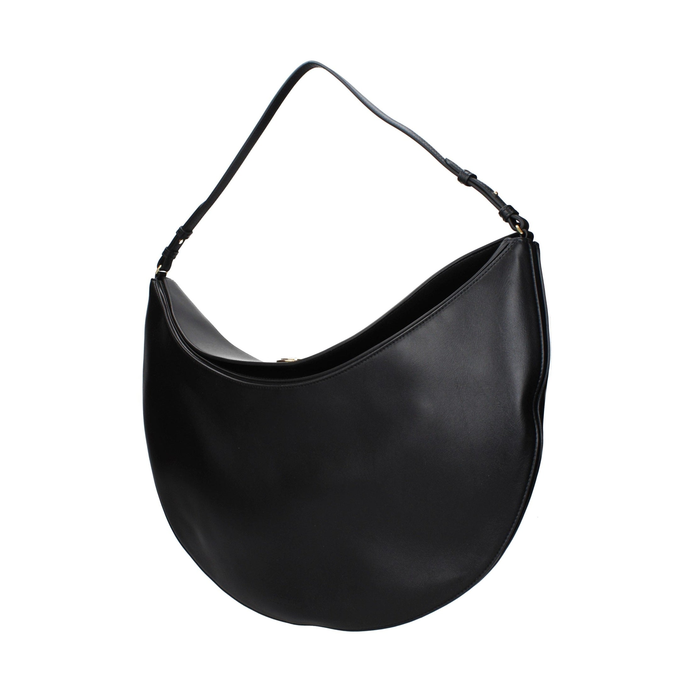 Jacquemus Black Leather Shoulder Bag