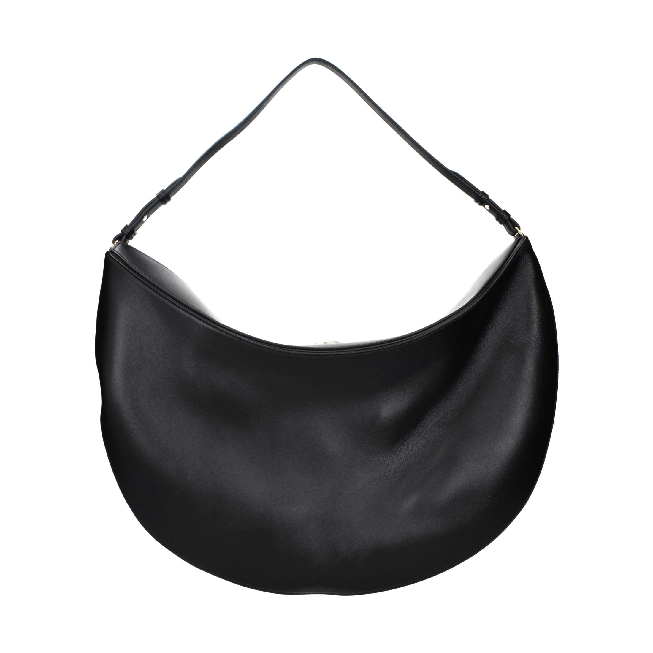 Jacquemus Black Leather Shoulder Bag