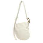 Jil Sander Beige Leather Crossbody Bag