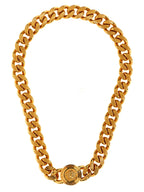 Versace Gold Metal Necklace