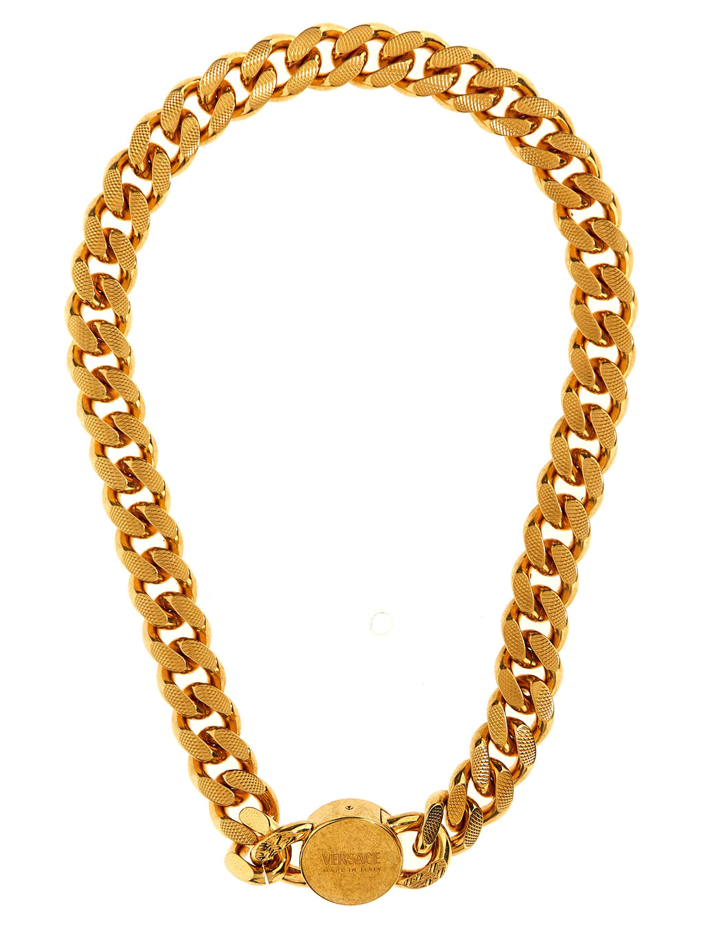 Versace Gold Metal Necklace