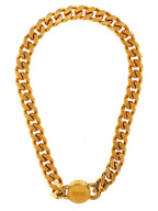 Versace Gold Metal Necklace