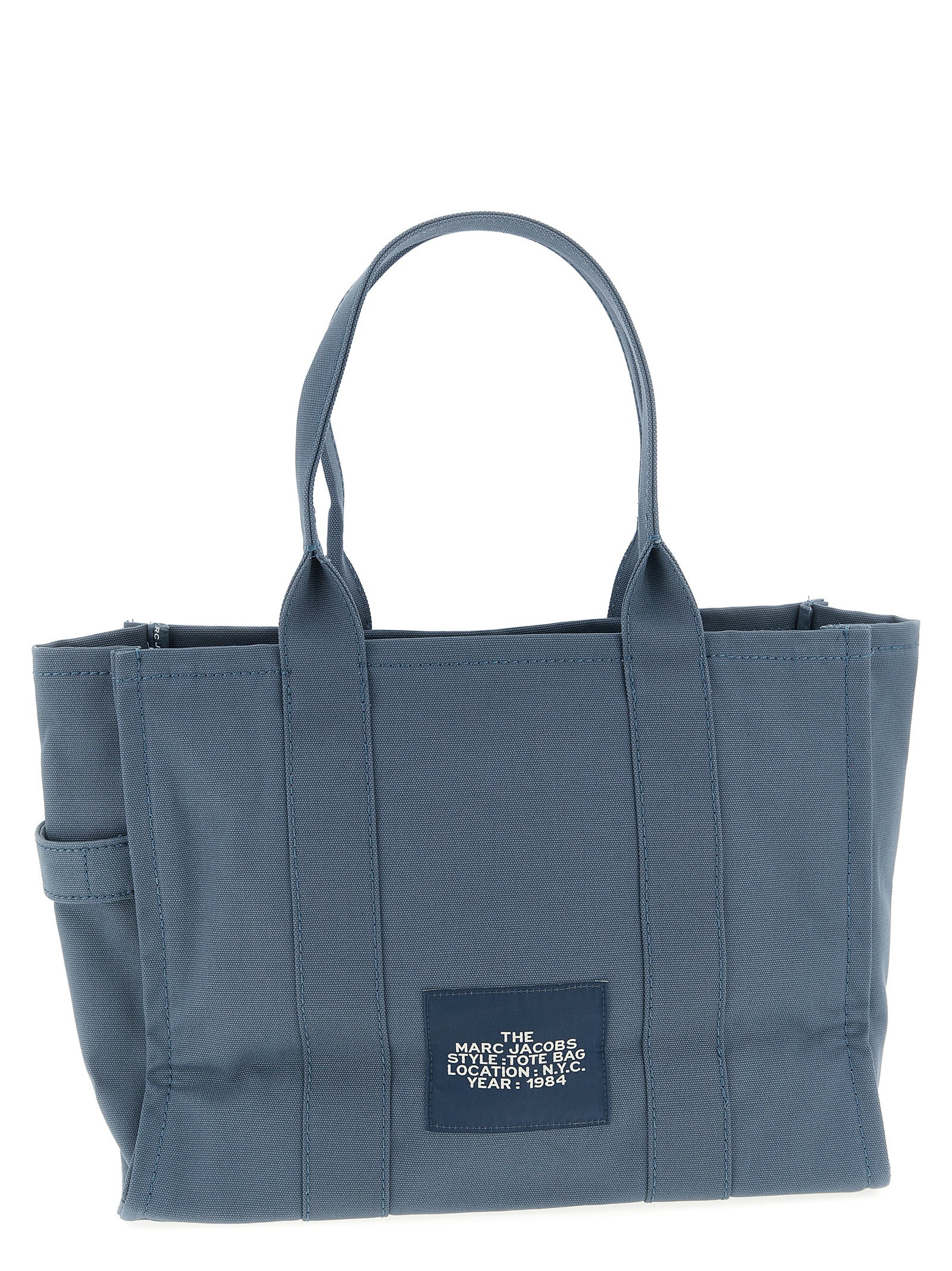 Marc Jacobs Blue Cotton Tote Bag
