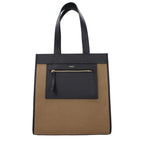 Burberry Brown Fabric Shoulder Bag