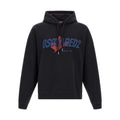Black Cotton Sweatshirt