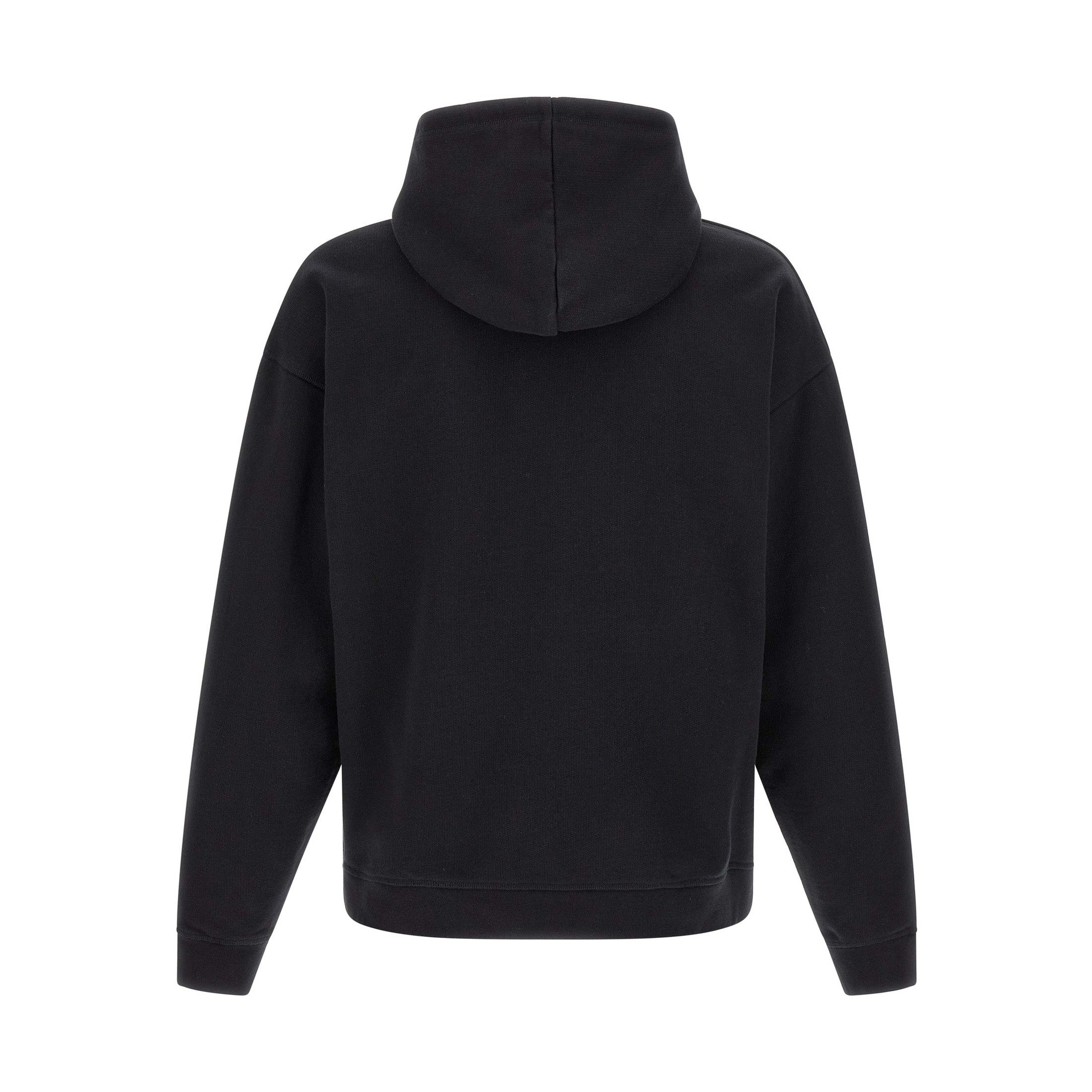 Black Cotton Sweatshirt