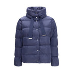Herno Blue Polyester Full-Length Jacket