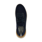 Brunello Cucinelli Blue Wool Athletic Sneakers