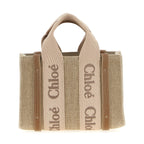 Chloé Multicolor Linen Handbag