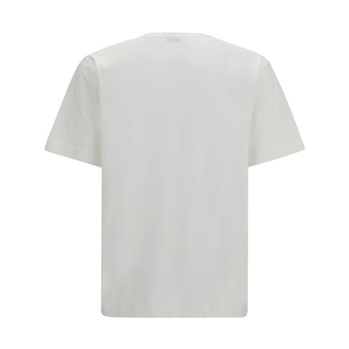 Burberry White Cotton T-Shirt
