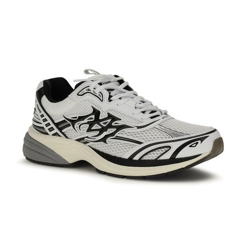 Amiri White Calf Leather Bos Taurus Athletic Sneakers