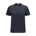 Brunello Cucinelli Gray Cotton T-Shirt