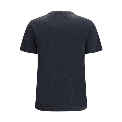 Brunello Cucinelli Gray Cotton T-Shirt