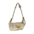 Chloé Beige Calf Leather Bos Taurus Shoulder Bag