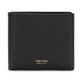 Tom Ford Black Calf Leather Bos Taurus Wallet