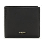 Tom Ford Black Calf Leather Bos Taurus Wallet