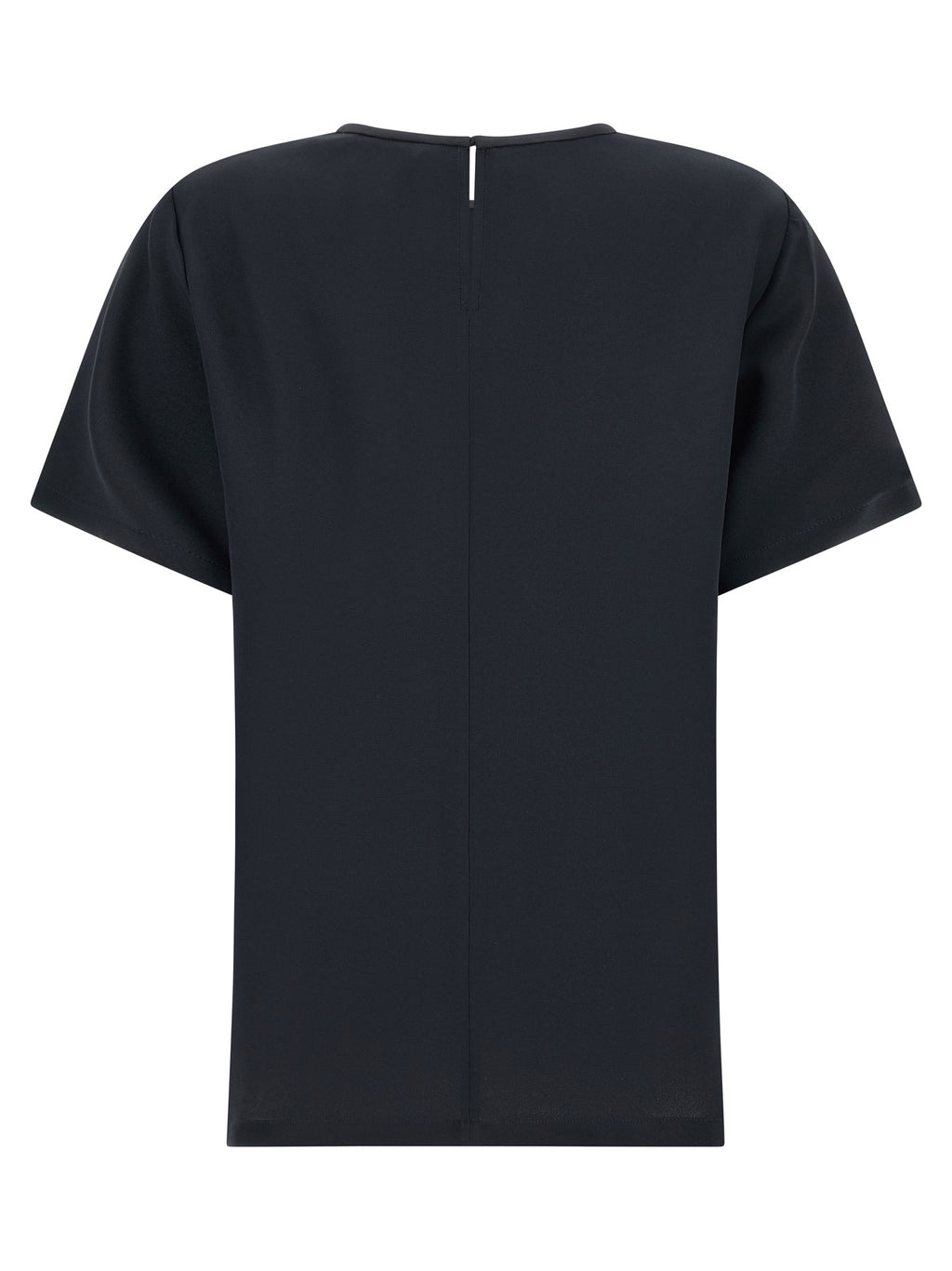 Max Mara Black Silk Blouse