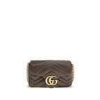 Gucci Brown Calf Leather Bos Taurus Handbag