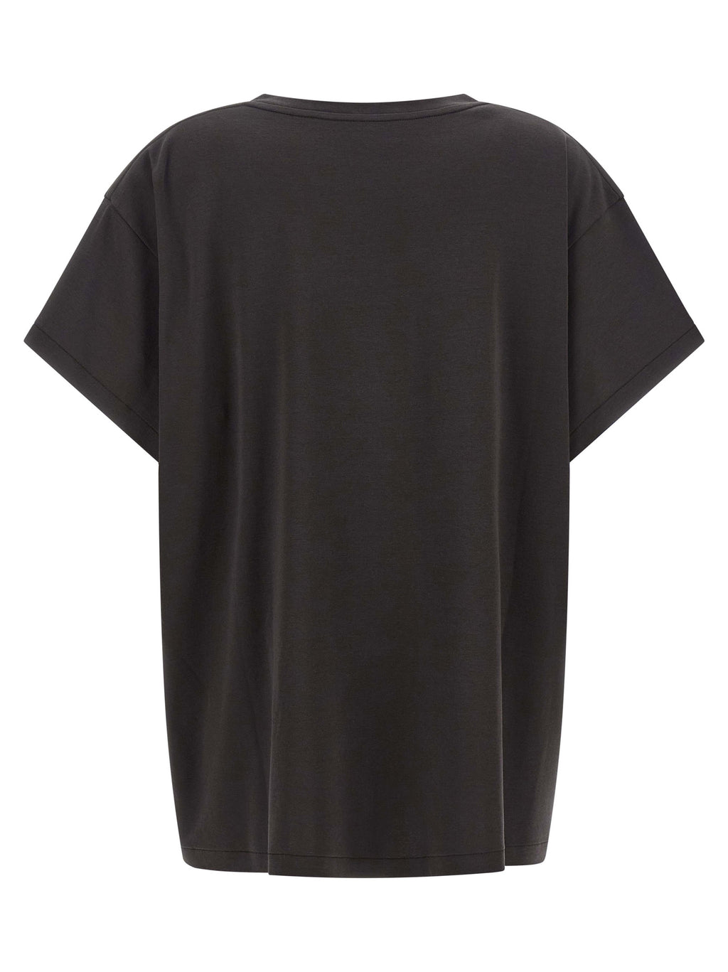 Khaite Gray Cotton T-Shirt