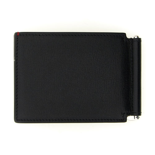 Brunello Cucinelli Black Goatskin Money Clip
