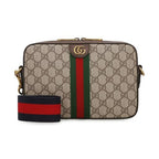 Gucci Beige Cotton Shoulder Bag