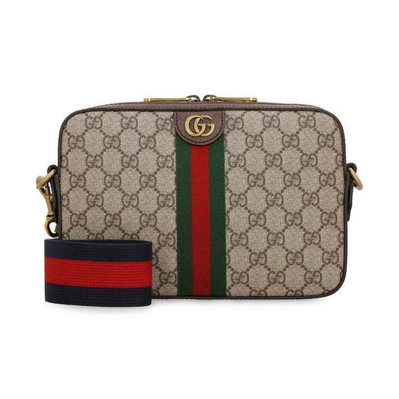 Gucci Beige Cotton Shoulder Bag