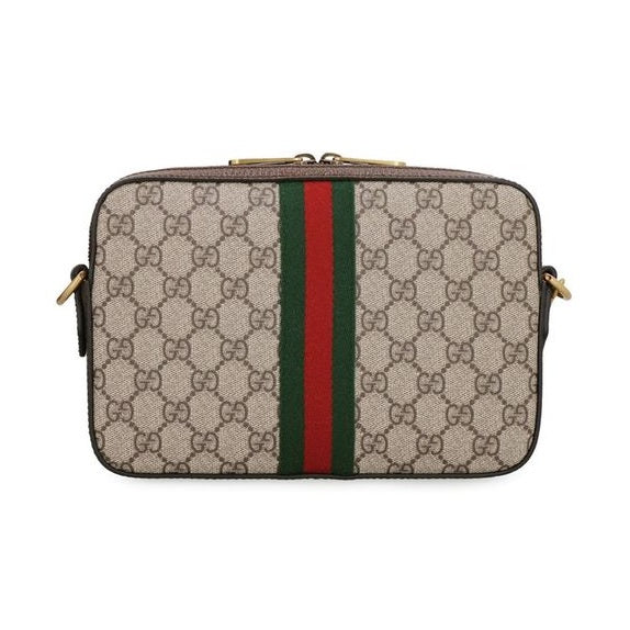 Gucci Beige Cotton Shoulder Bag