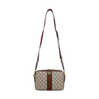 Gucci Beige Cotton Shoulder Bag