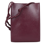 Jil Sander Purple Leather Crossbody Bag