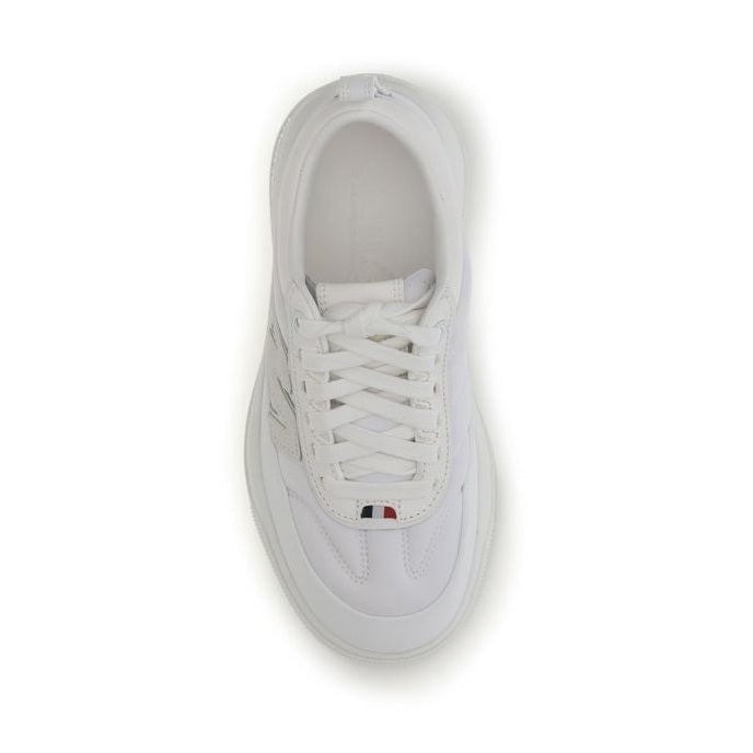 Moncler White Polyamide Athletic Sneakers