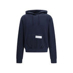 Maison Margiela Blue Cotton Sweatshirt