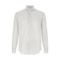 Brunello Cucinelli Blue Cotton Blouse