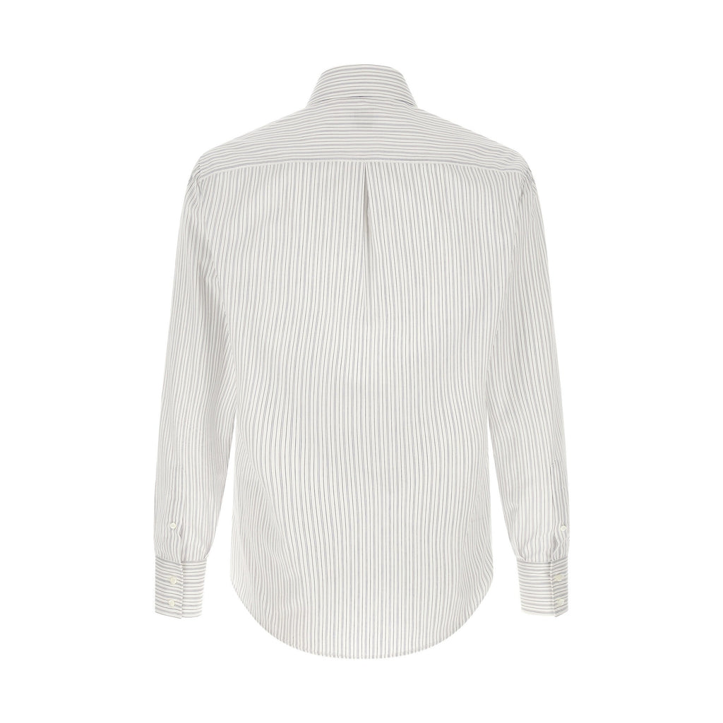 Brunello Cucinelli Blue Cotton Blouse
