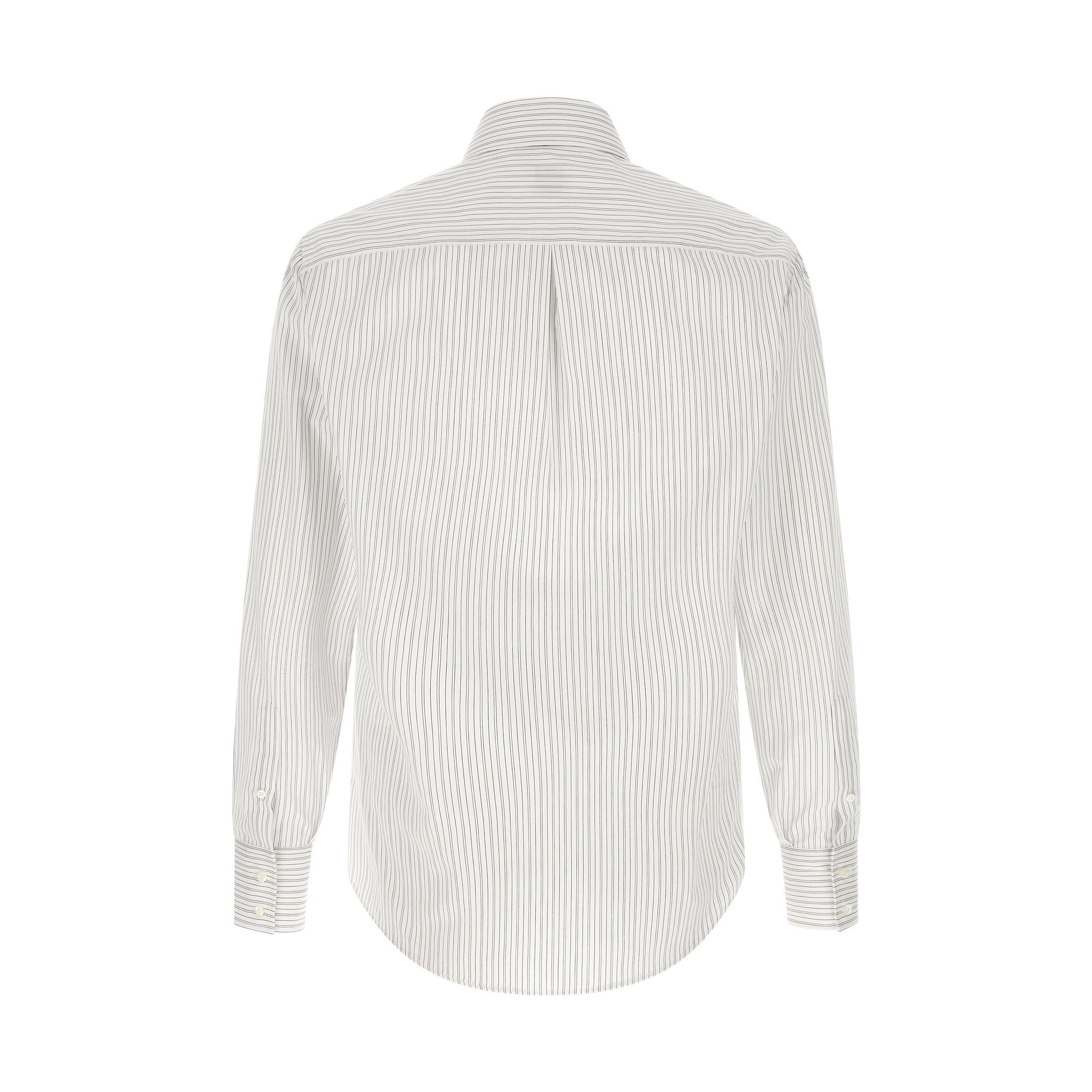 Brunello Cucinelli Blue Cotton Blouse