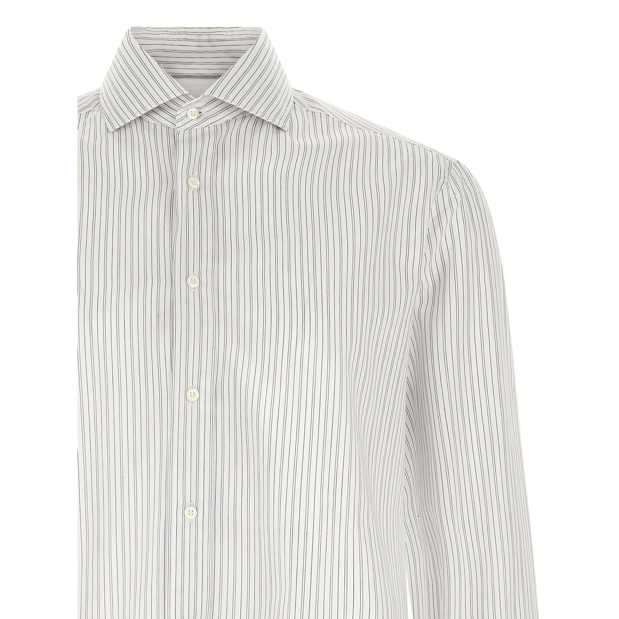 Brunello Cucinelli Blue Cotton Blouse