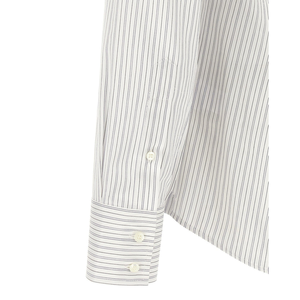 Brunello Cucinelli Blue Cotton Blouse