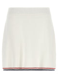 White Cotton Long Skirt