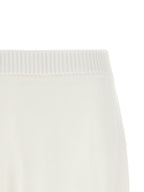 White Cotton Long Skirt