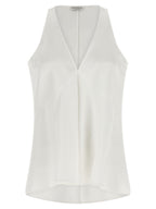 Brunello Cucinelli White Cotton Shirt
