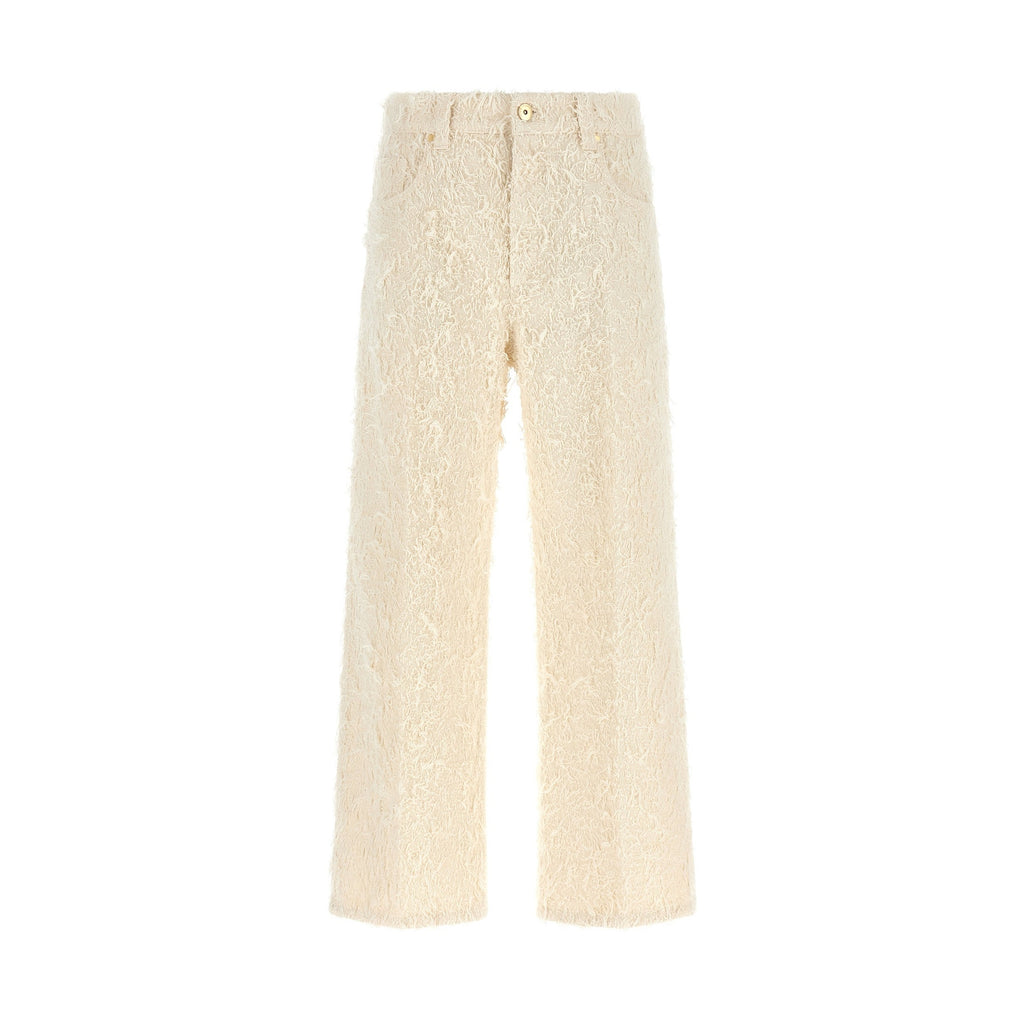 Brunello Cucinelli Beige Cotton Casual Pants