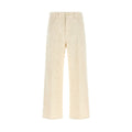 Brunello Cucinelli Beige Cotton Casual Pants