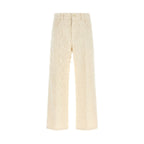 Brunello Cucinelli Beige Cotton Casual Pants