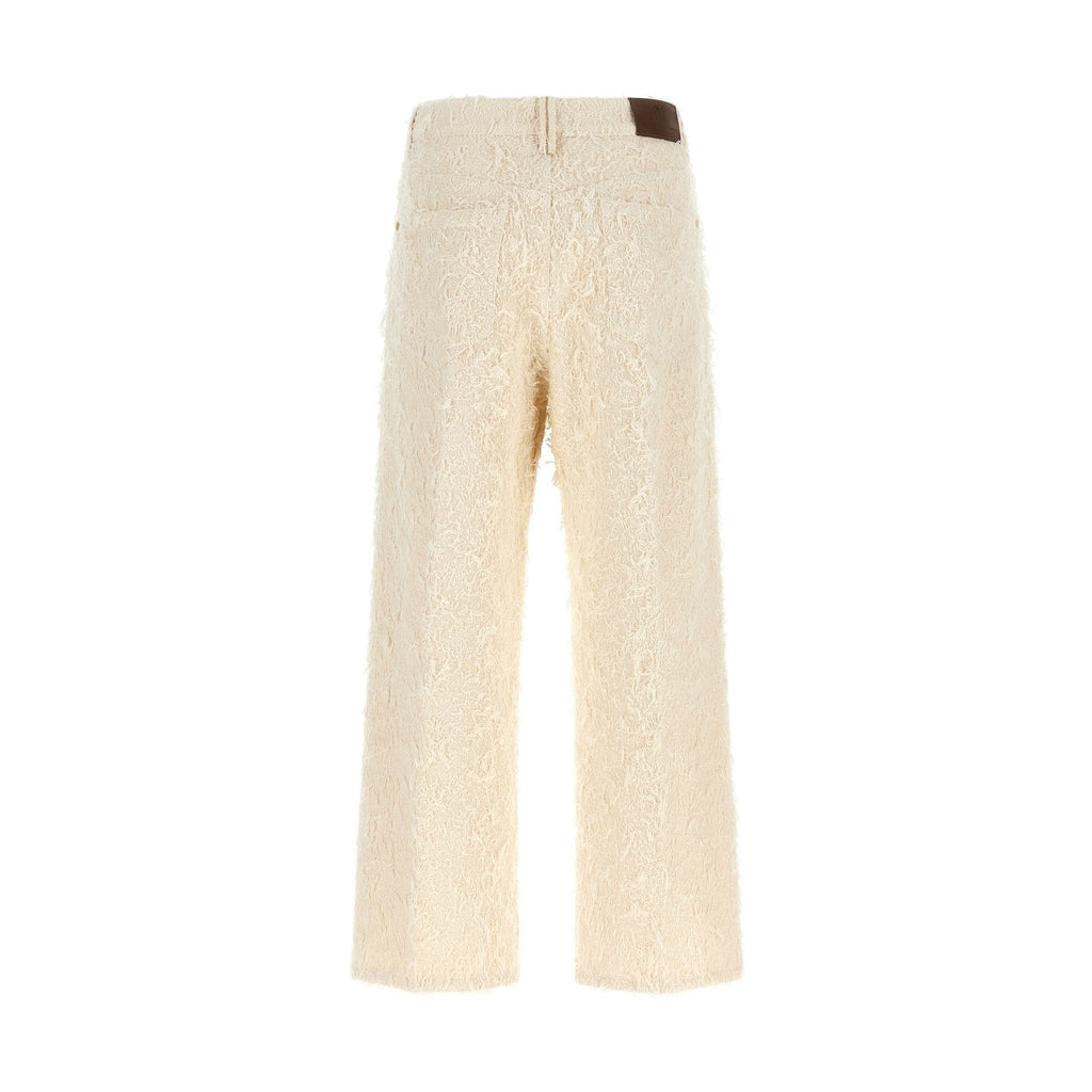 Brunello Cucinelli Beige Cotton Casual Pants