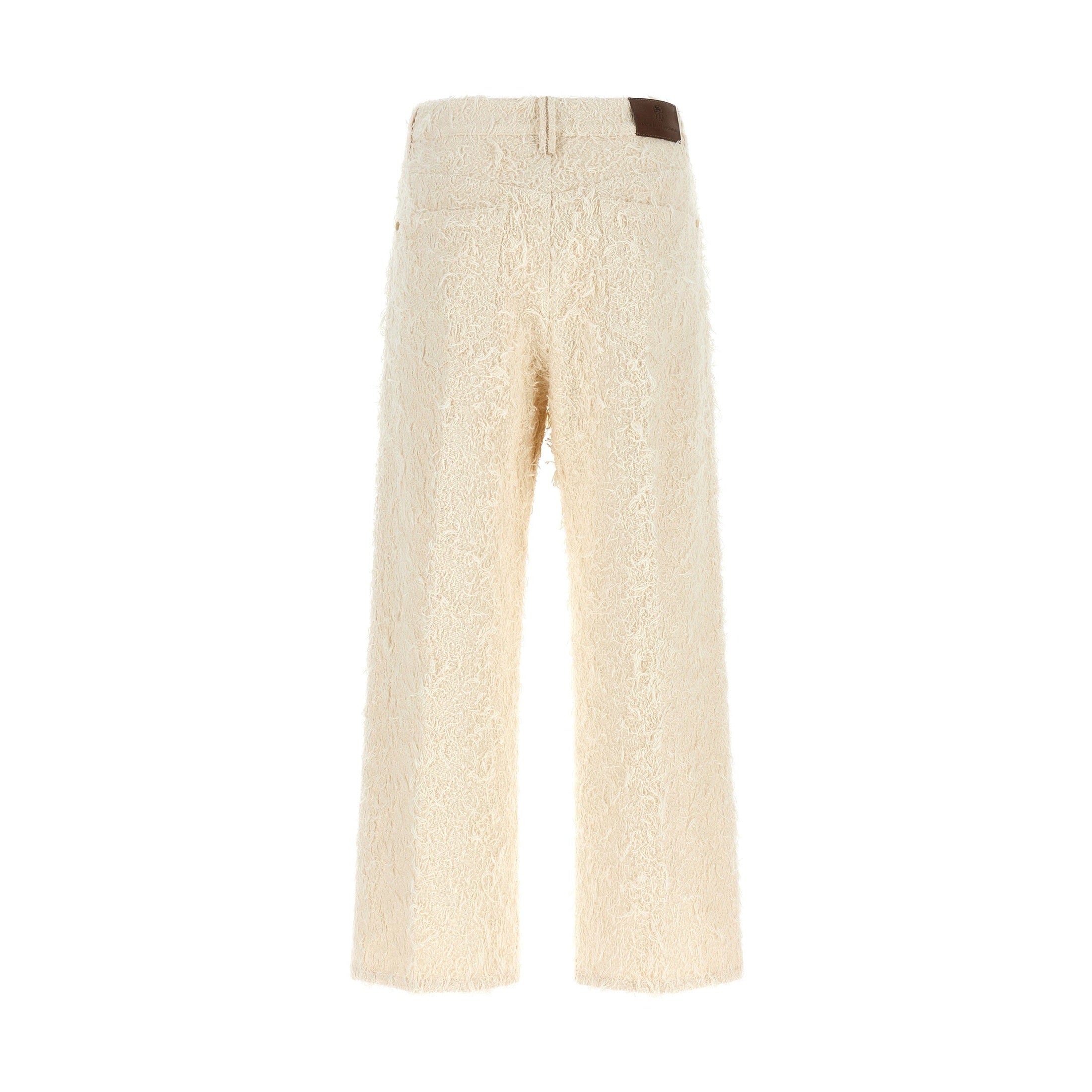 Brunello Cucinelli Beige Cotton Casual Pants