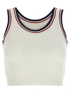 Brunello Cucinelli White Cotton Top