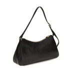 Prada Black Calf Leather Bos Taurus Shoulder Bag