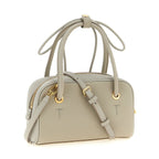 Gray Calfskin Handbag