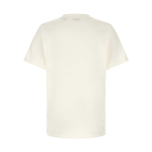 Burberry White Cotton T-Shirt