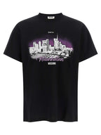 Moschino Black Cotton T-Shirt