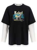 Moschino Multicolor Cotton T-Shirt